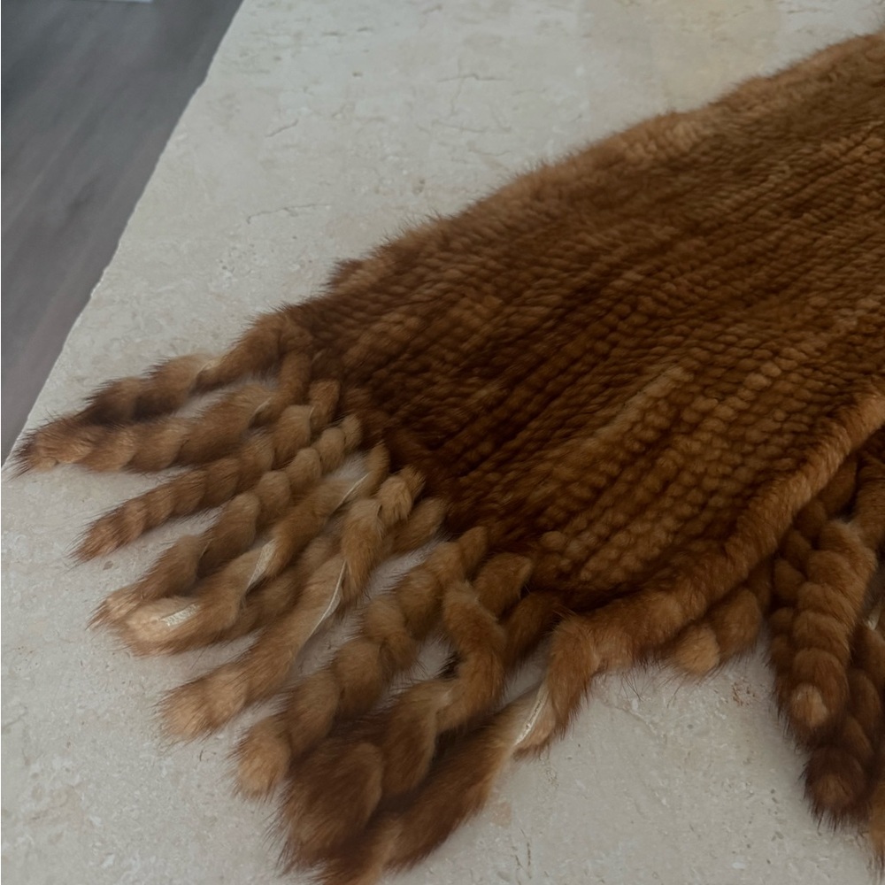 Real Mink Scarf